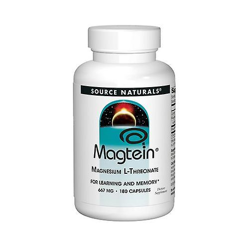 Source Naturals Magtein, 180 Caps (Pack of 2) on Productcaster.