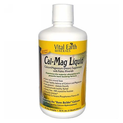 Nantucket Off-Shore Vital Earth Minerals Cal-Mag Líquido, 32 OZ (Paquete de 4) on Productcaster.