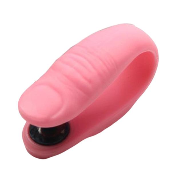 Hand Pressure Point Clip Portable Lightweight Wearable Massage Device Small Pink on Productcaster.