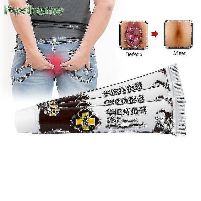 1/2/3pcs Huatuo Hemorrhoids Cream Mixed Internal & External Hemorrhoids 1Pcs without Box on Productcaster.