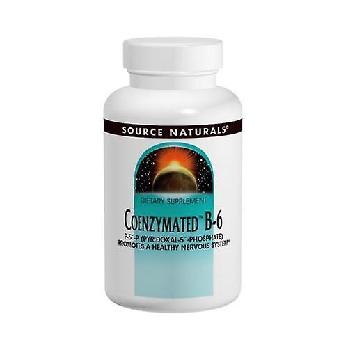 Source Naturals Coenzymated B-6, 100 mg, 30 Tabs (Pack of 1) on Productcaster.