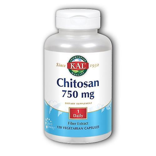 Kal Chitosan, 750 mg, 120 čiapky (balenie po 4) on Productcaster.