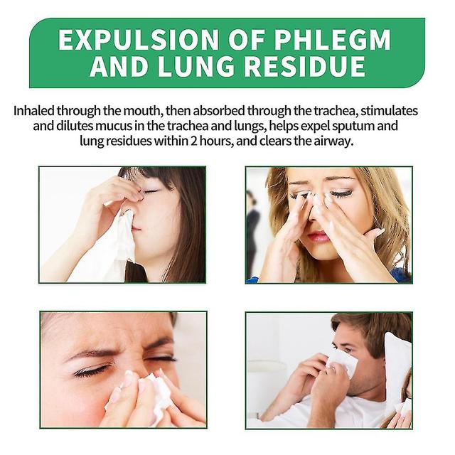 Lgigi 2pcs Herbal Spray Cleansing Lung Relieve Sore Throat Inflammation Nose Discomfort Non Irritating Nasal Body Care Spray on Productcaster.