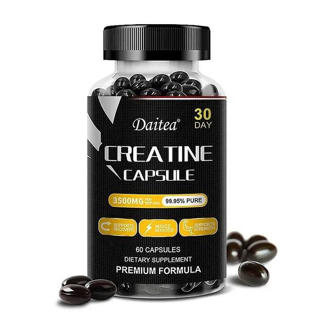 Vorallme Daitea - Creatine Monohydrate, Supports Muscle, Energy and Cognitive Function, Increases Lean Muscle Mass, Glute Free 60 count-1bottle on Productcaster.