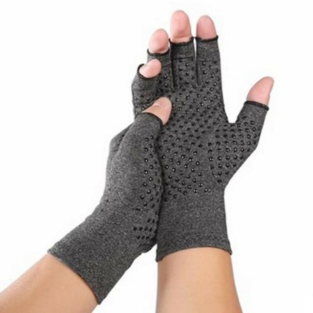 1 PairesM) Gants d'Arthrite Gants de Pression Unisexes Gants Respirants de Soulagement de Douleurs Articulaires sans Doigts pour Fournir Soutien e on Productcaster.