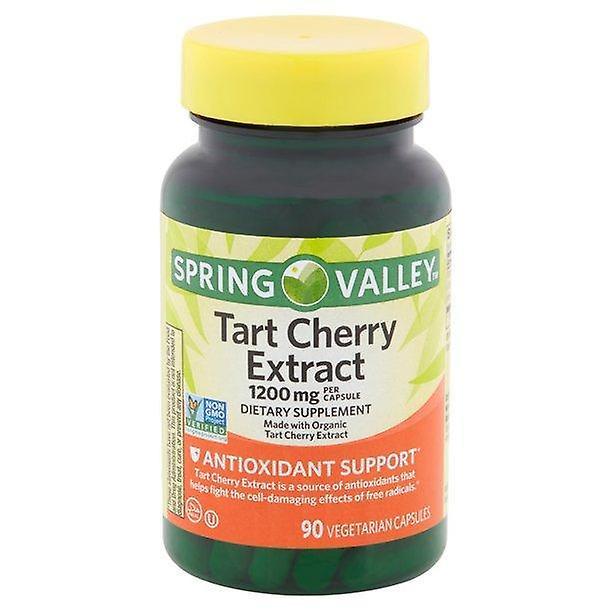 Spring valley tart cherry extract vegetarian capsules, 1200mg, 90 count on Productcaster.