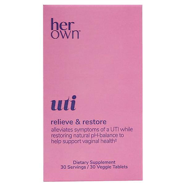 HER OWN Le sue capsule uti, supporta la salute vaginale, aiuta a indirizzare l'uti, ripristina l'equilibrio naturale del ph, mirtillo rosso, probio... on Productcaster.