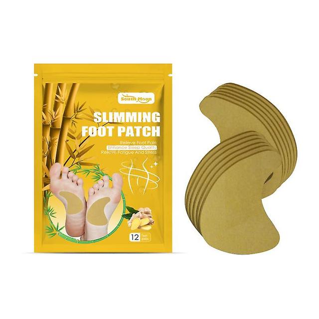 10/12 Pcs Wormwood Detox Foot Patches Cleansing Toxins Detox Foot Pads Improve Sleep Slimming 02 12pc on Productcaster.