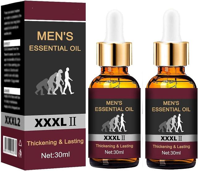 HOH Enlargement Oil For Men Xxxl, Enlargement Oil, Thickening Growth Increase Large Tail Enlarge For Men, Improved Erection Delay Ejaculation 2pcs on Productcaster.