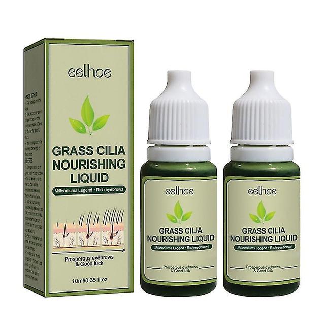 Boris 2x Usma Grass Pulp Juice Eyebrow Eyelash Growth Improves Grass Beard Growth Grass Hair Usma Pulp Juice Thinning Pure Hair on Productcaster.