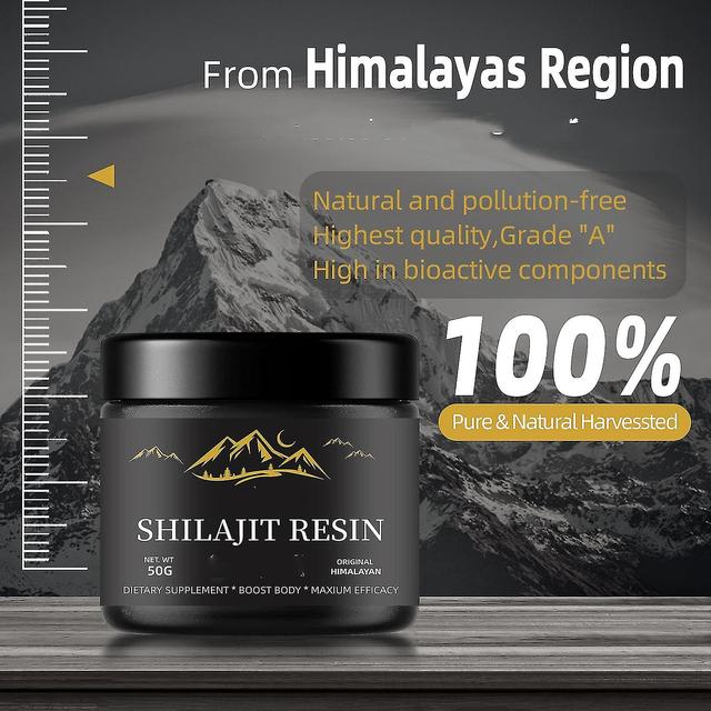 Pure Himalayan Shilajit Resin - Shilajit Supplement With Fulvic Acid & 85+ Trace Minerals For Energy, Immunity 3pcs 50pcs- 1pcs on Productcaster.