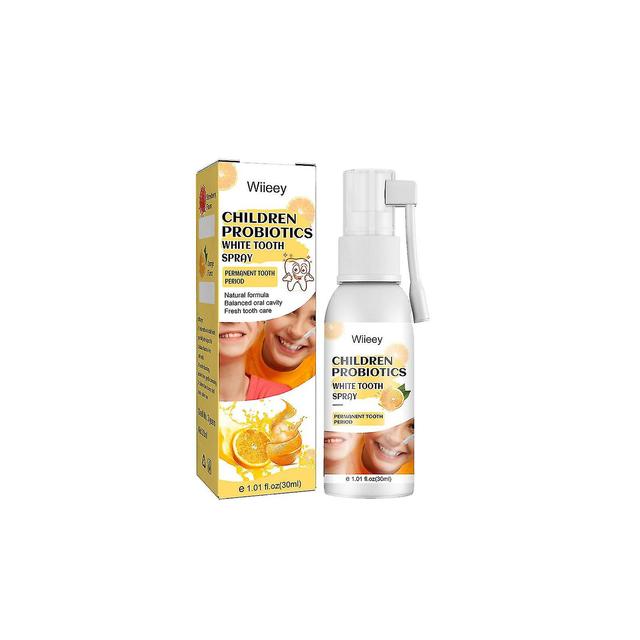 Spray Zähne Anti-Karies Reparatur Frisches Mundpflegespray für Kinder 30Ml Gelb One Size on Productcaster.