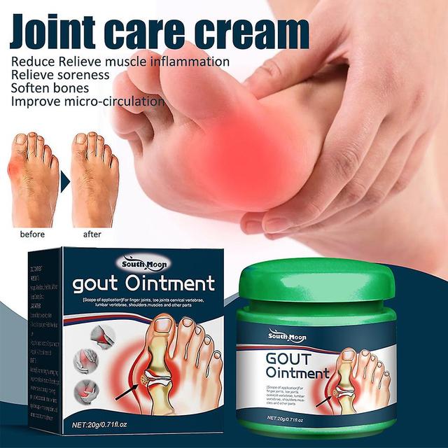 Vicbuy Body Care Gout Ointment Pain Relief Joint Care Cream relieves pain in wrist joints,knees,shoulders, and neck 20g 1/2Pcs 1Pc on Productcaster.