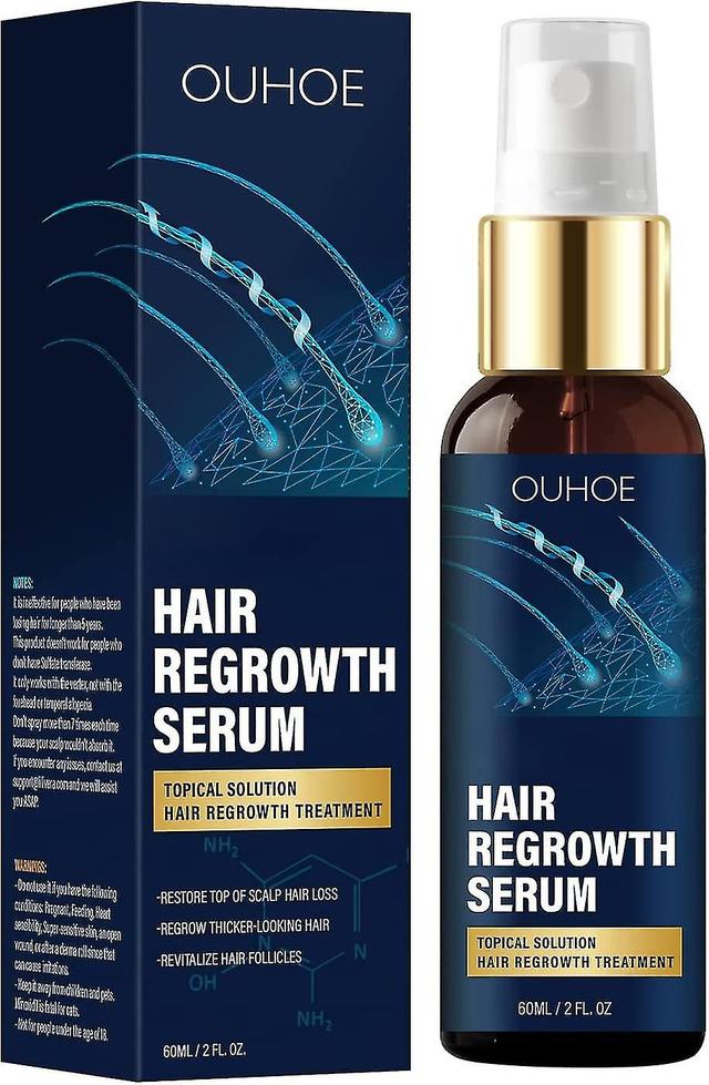 2023 Nytt Ouhoe Hair Regrowth Serum För Män Och Kvinnor 5-pack on Productcaster.