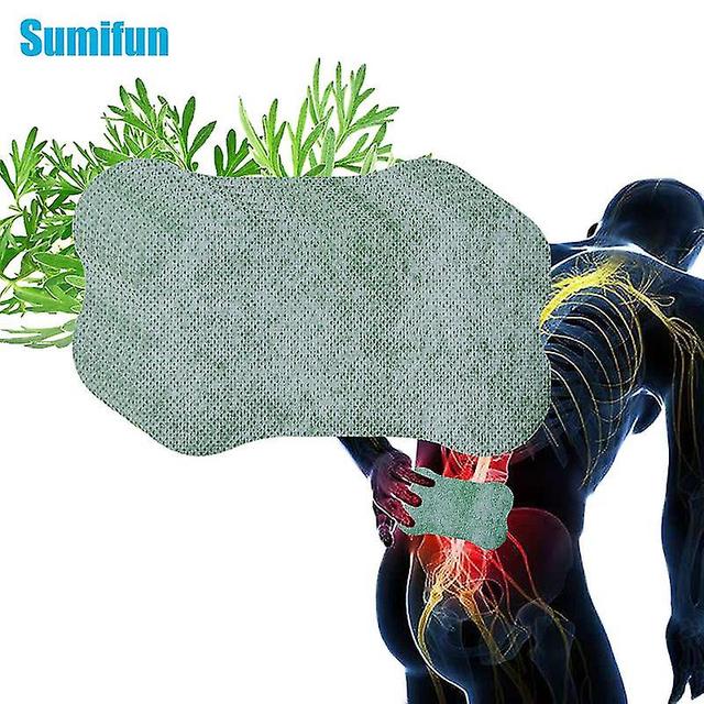 12pcs Lumbar Spine Plaster Wormwood Extract Analgesic Plaster Arthritis Cervical Joint Aches Knee Herbal Stickers D4597 48pcs on Productcaster.