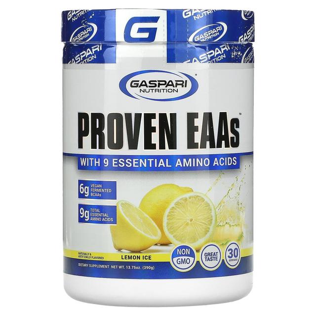 Gaspari Nutrition, Proven EAAs, Lemon Ice, 13.75 oz (390 g) on Productcaster.