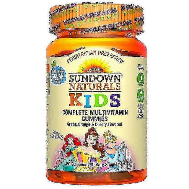 Sundown naturals kids complete multivitamin gummies, princess, 60 ea on Productcaster.