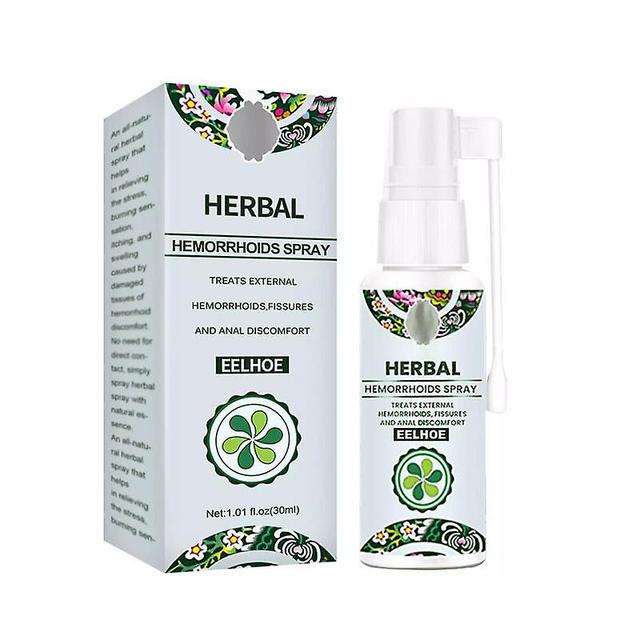 Natural Organic Herbal Hemorrhoids Piles External Anal Fissure Anal Treatment Spray Professional Hemorrhoids Cream on Productcaster.