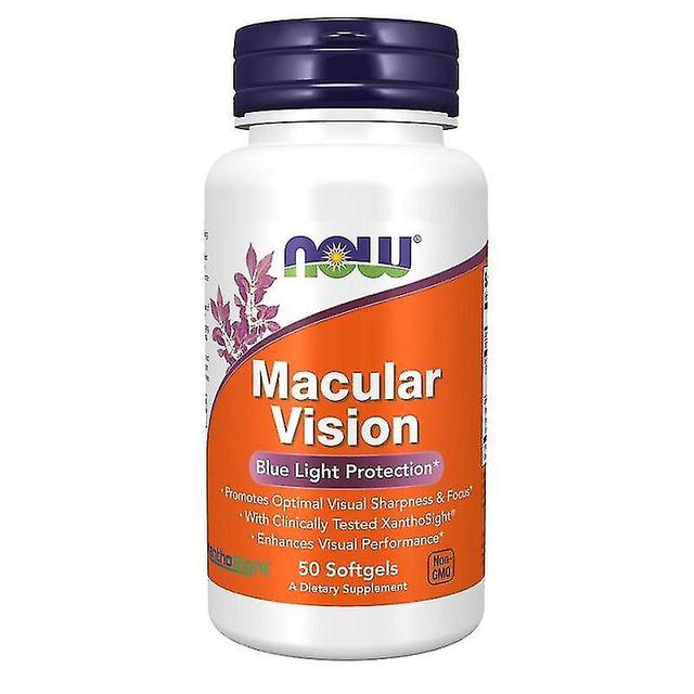 NOW Foods Macular Vision Softgels 50 on Productcaster.