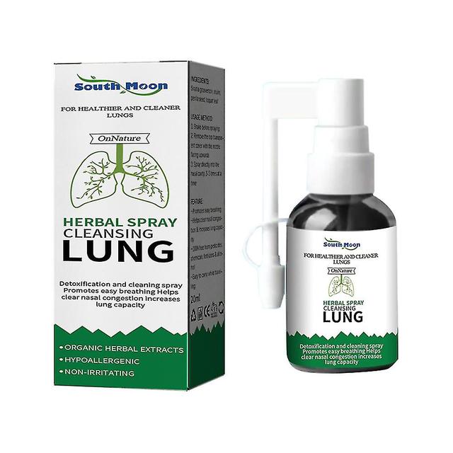 Herbal Lung Cleanse Repair Spray Nasal Saúde Respiratória, Defesa Imunológica Garganta Conforto. 20 ml on Productcaster.