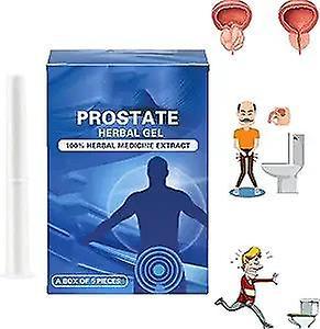 unbrand Prostata Natural Herbal Gel Gem Prostate Health Pro, Prostata Natural Herbal Gel, Hæve din prostata sundhed og genvinde vitalitet 5pcs x 2p... on Productcaster.