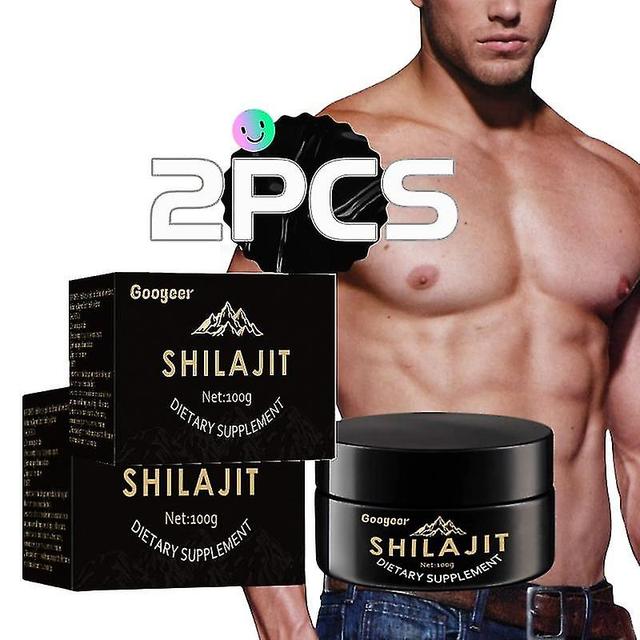 2pcs Himalayan Shilajit Supplements, 100g, 100% Pure, Testé en laboratoire, le plus sûr et la plus haute puissance on Productcaster.