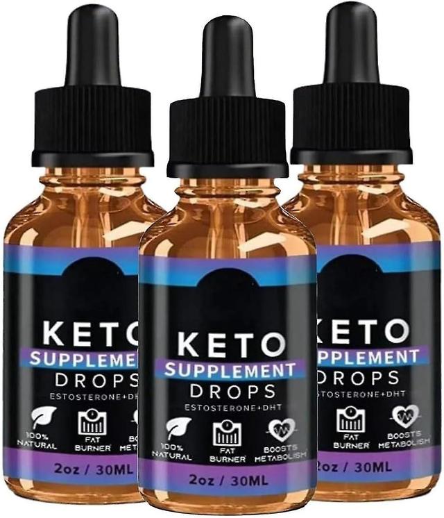 Keto Drops For Men, Ketone Supplement Drops, Ketone Supplement Drops For Men, Men's Paradise Ketone 3pcs on Productcaster.