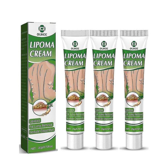 3pcs 20g Lipoma Removal Cream Lipolysis Fat Lump Relief Plaster Skin Swelling Fat Elimination Cream Health Care on Productcaster.