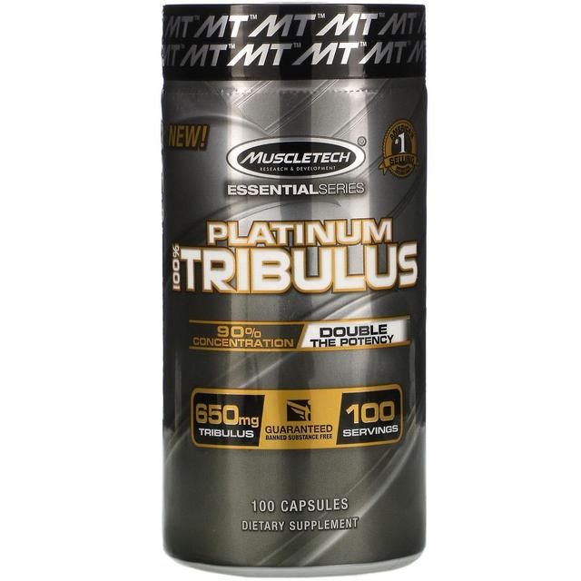 Muscletech, Platinum 100% Tribulus, 650 mg, 100 Capsules on Productcaster.