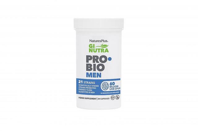 Nature's Plus Gi Nutra Pro-bio Men 30’s on Productcaster.