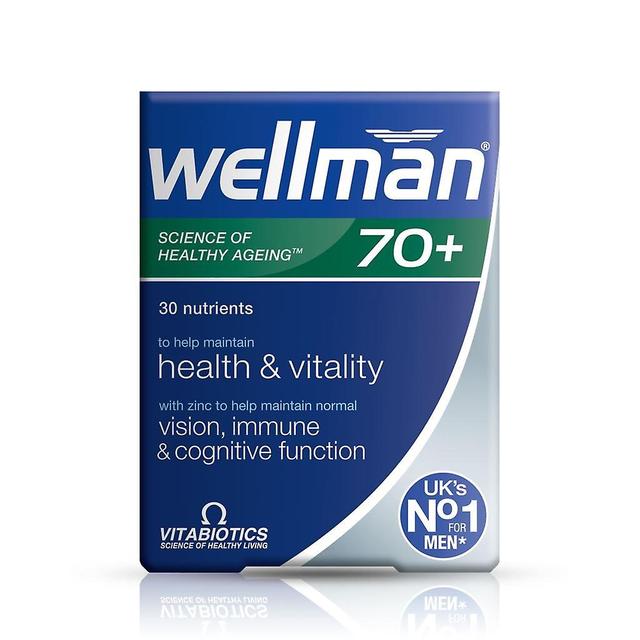 Vitabiotics VITABIÓTICOS WELLMAN 70+ 30 COMPRIMIDOS on Productcaster.