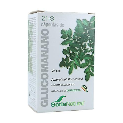 Soria Natural 21-S Glucomannan 60 rastlinné kapsuly on Productcaster.