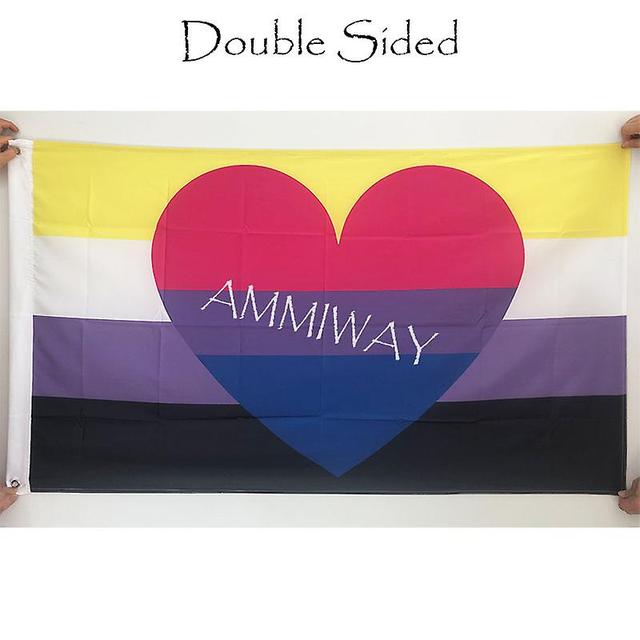 Ederfun Setiap Ukuran Aseksual Poliseksualitas Romantis Combo Tunggal Bendera Ganda Ace Komunitas Polyseksual Kebanggaan Lgbt Bendera Dan Spanduk K... on Productcaster.