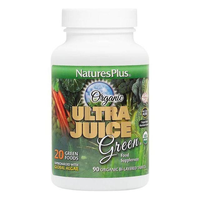 Nature's Plus Naturens Plus Ultra juice grön ekologisk Bilayer tabs 90 (3774) on Productcaster.