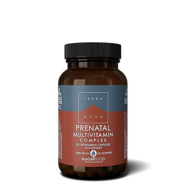 Terra Nova Terranova Prenatal Multivitamin Complex Vegicaps 50 (T1384) on Productcaster.