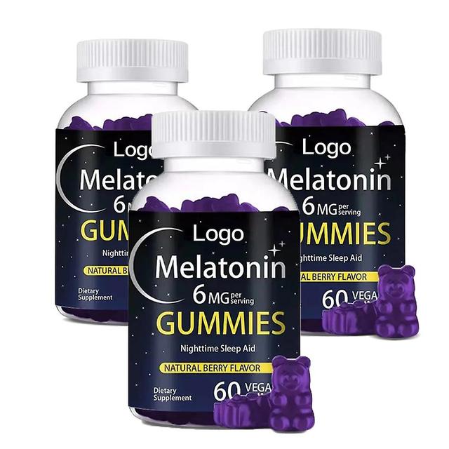 1 flaske Melatonin Gummies Immune Plus Sleep Melatonin Gummies6 mg 3pcs on Productcaster.