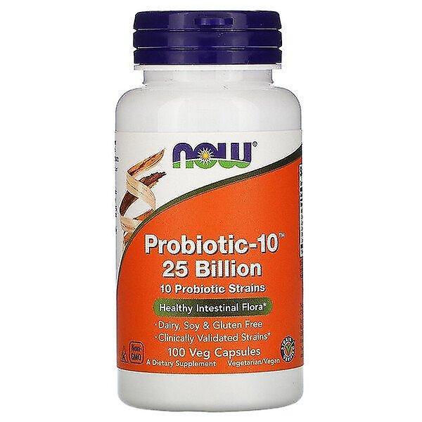 Now Foods, Probiotic-10 , 25 Billion, 100 Veg Capsules on Productcaster.