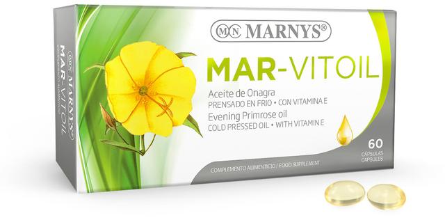 Marny's Marnys Mar-Vitoil Olej z wiesiołka 400 + 100 Kapsułki swobodne x 500 mg 60 Units on Productcaster.