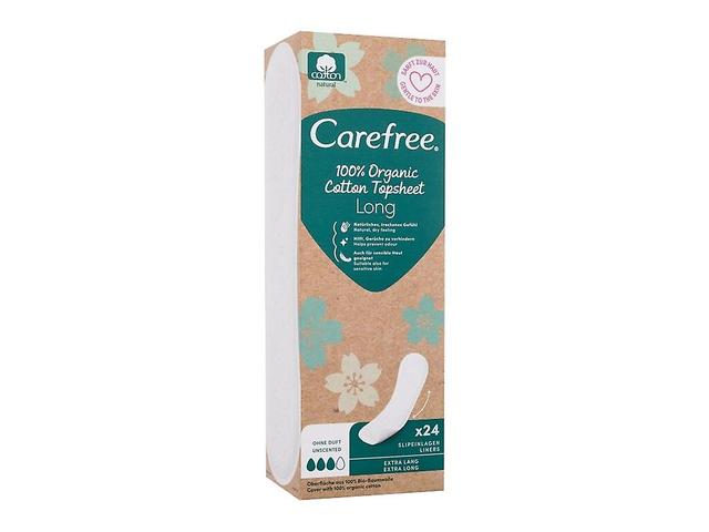 Carefree - Organic Cotton Long - For Women, 24 pc on Productcaster.