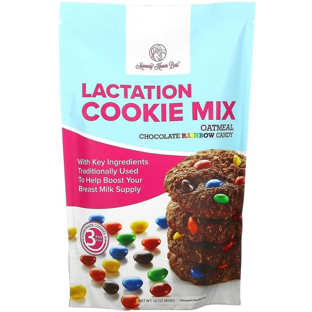 Mommy Knows Best, Lactation Cookie Mix, Oatmeal Chocolate Rainbow Candy, 16 oz ( 454 g) on Productcaster.