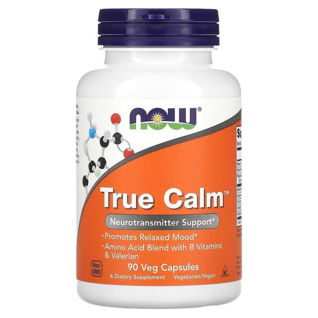 NOW Foods, True Calm, 90 Veg Capsules on Productcaster.