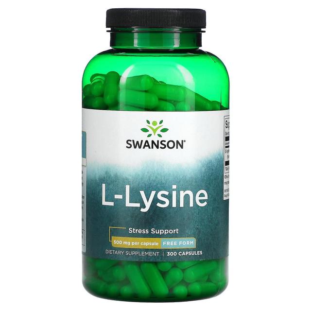 Swanson, L-lysine, 500 mg, 300 Capsules on Productcaster.