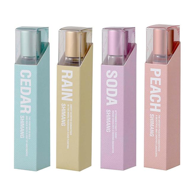 4pcs Rolling Ball Perfumes Long Lasting Freshing Liquid Fragrance For Women A on Productcaster.