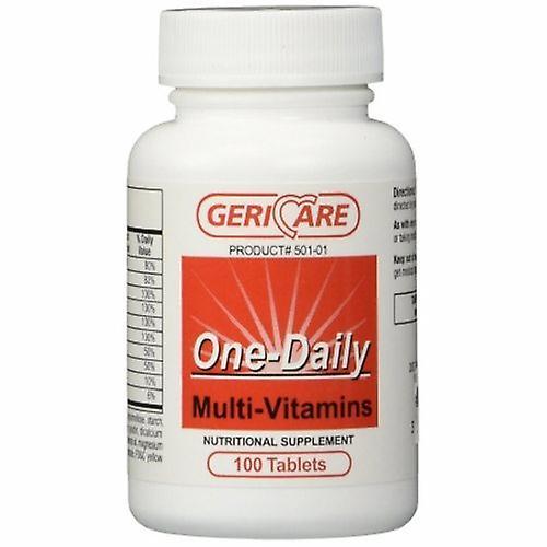 McKesson Multivitamin Supplement Geri-Care Tablet 100 per Bottle, Count of 12 (Pack of 1) on Productcaster.