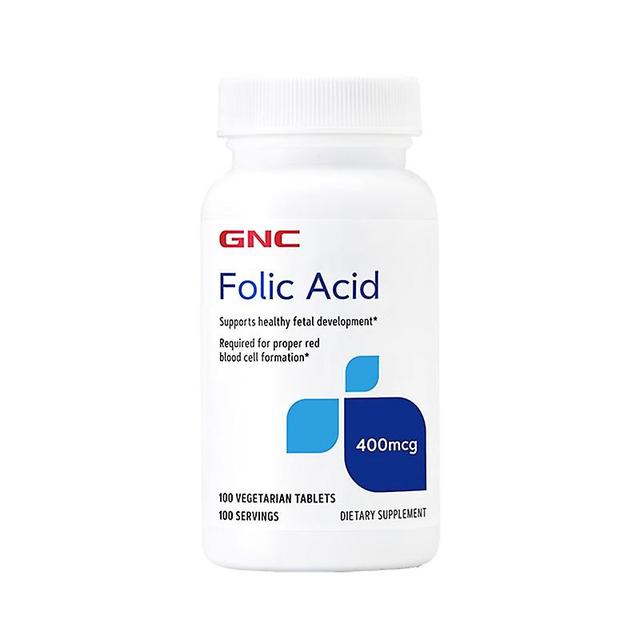 Vorallme 100 Pills Folic Acid Tablets 400mcg Dietary Supplement Early Pregnancy Preparation Protecting Health Pregnant Women Babies 1 Bottle 100 Pills on Productcaster.