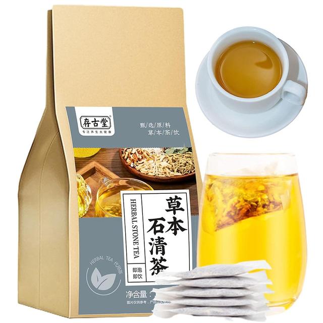 Daily Liver Nourishing Tea, Liver Care Liver Health Support Tea, Herbal Stone Clearing Tea, Nourishing Liver And Protecting Liver Tea 1Pack -30pcs A on Productcaster.