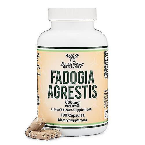 Doppio Legno Integratori Fadogia Agrestis 180 capsule 600mg per porzione on Productcaster.