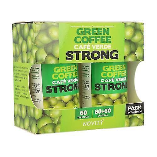 Novity Strong Green Coffee 60 + 60 capsules on Productcaster.