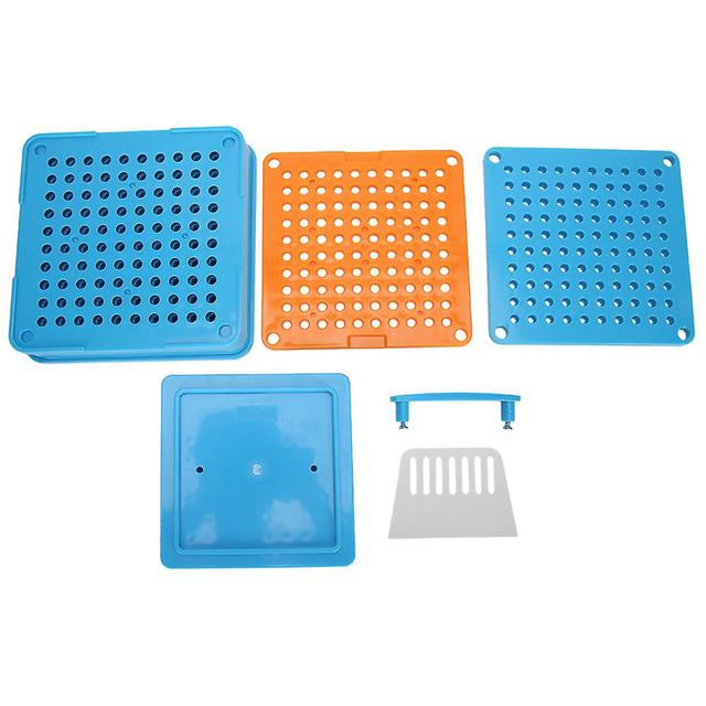 2024 New,2#100 Holes Capsule Powder Filler Plate Empty Capsule Plates Capsule Manual Filling ToolWith Powder Block Plate on Productcaster.