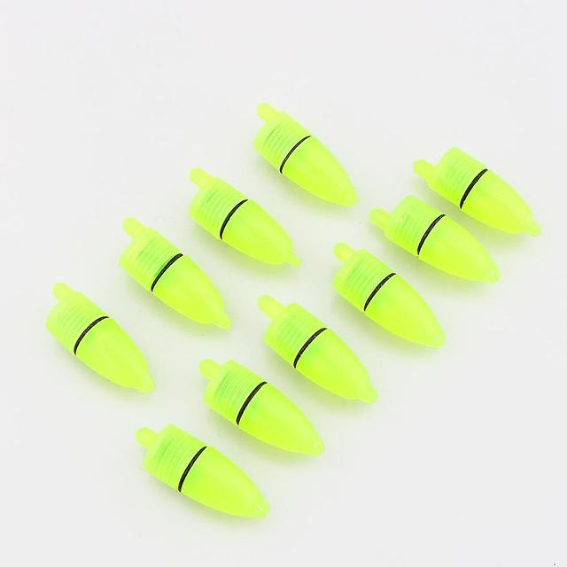 Aespa 10x Night Fishing Accessory LED Light Rod Tip Fish Ring Bite Double Bells on Productcaster.